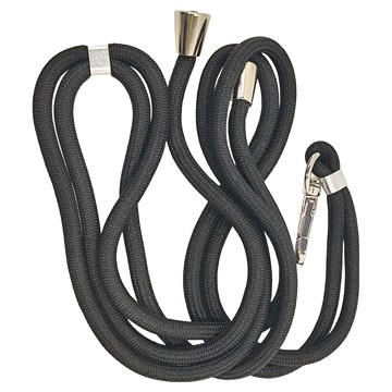 QiMart 手機防丟 升級加粗耐重可調節手機斜背掛繩  黑色  1條