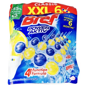 Bref 妙力 懸掛式馬桶清潔球 XXL Pack 6入  50g  1袋