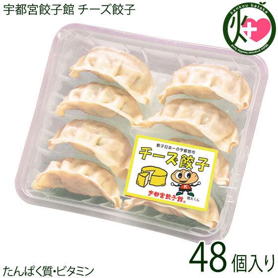 チーズ餃子 8個入り×6パック 48個入り 宇都宮餃子館 栃木県 宇都宮 お取り寄せ 惣菜 冷凍