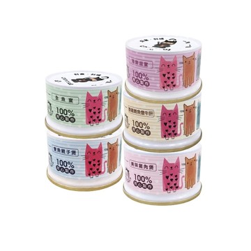 【24罐組】Catpool 貓侍 馬卡龍貓罐頭85g 添加牛磺酸 貓罐頭『寵喵樂旗艦店』