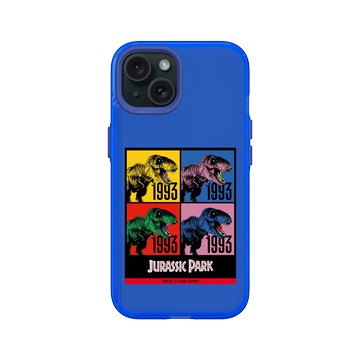 iPhone 15 Clear 激光藍 - Jurassic Park/ Jurassic World - 1993