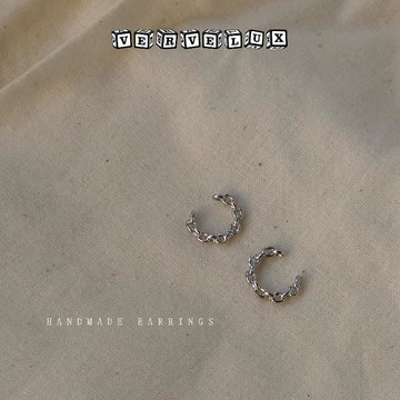 两件9.9折🔥臺灣出貨🔥可開發票✅亮眸時尚通勤冷談風C形耳骨夾新款個性簡約小衆輕奢耳環耳飾