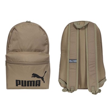 PUMA PHASE後背包-雙肩包 肩背包 旅行包 07994336 深奶茶黑