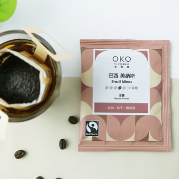 【OKO】單品濾掛咖啡_巴西美納斯_日曬（10g x 30入）