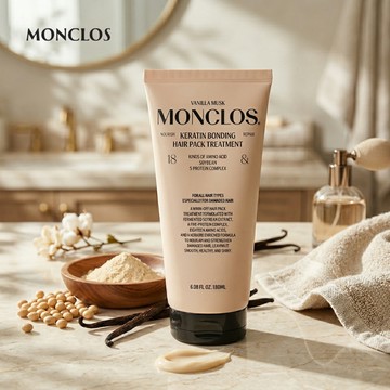 快速出貨♡閨蜜護著你【MONCLOS】 角蛋白修護髮膜180ml 呵護秀髮