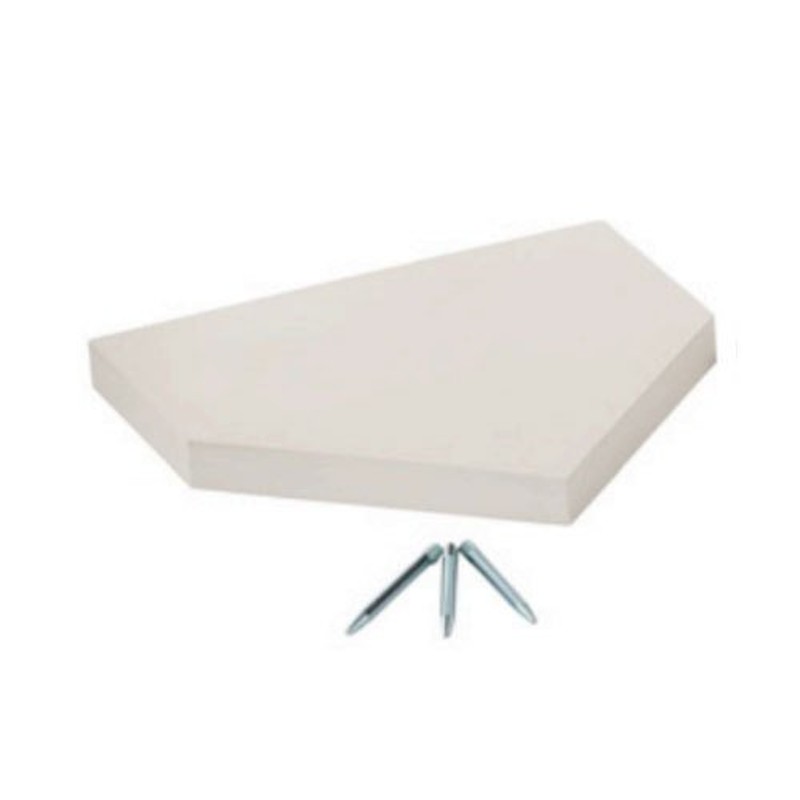 ホームベース 一般用40mm ゴム製 野球用ベース 野球場 少年野球 体育用品 体育用具 グラウンド ソフトボール 野球 S 4964 通販 Lineポイント最大0 5 Get Lineショッピング