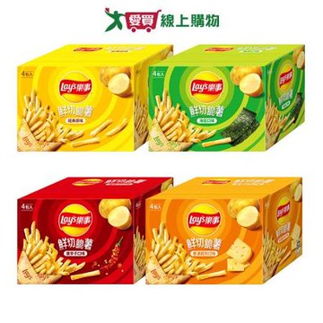 樂事鮮切脆薯系列(經典原味/海苔/唐辛子/香濃起司/黑鑽松露/香菜)【愛買】