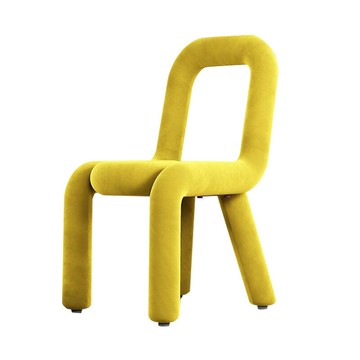 現代兒童椅簡約家用異形靠背椅絨布椅子臥室客廳書房椅玄關換鞋凳[DD010109]