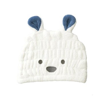 動物造型超細纖維浴帽(六款可選) 小貓粉