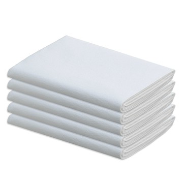 秘密 車用洗車超細纖維毛巾  5個  白色