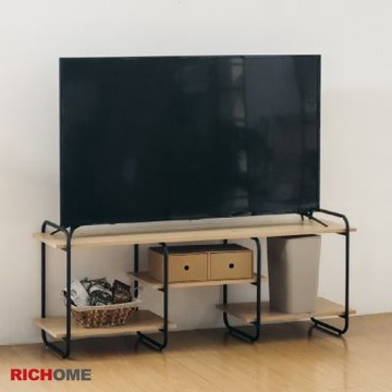 【 RICHOME】邁可視聽架W140xD40xH55cm