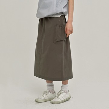 【nau】女 SUMMER ACT工裝裙(兩色可選)-機能 環保 防潑水 長裙 中長裙  |NUEB1WR102