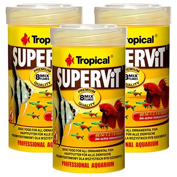 波蘭 Tropical 免疫熱帶魚維他薄片  100ml  3罐
