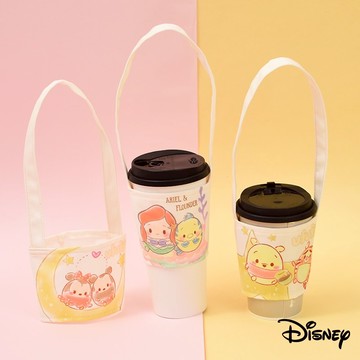 【R.FUN SHOP】迪士尼Ufufy手提防水飲料杯套 愛麗兒 史迪奇 跳跳虎 維尼 米奇 飲料杯套 防水 飲料提袋 CA919