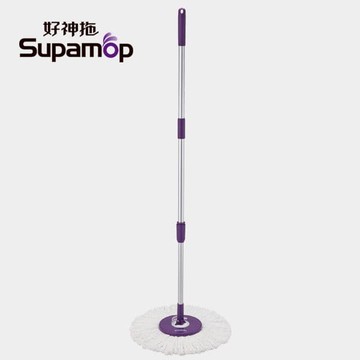 手壓式拖把架(附1布)*2入組