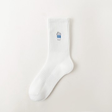 哈利男孩 【正品台灣現貨♥️ 隱密出貨】按摩底造型長筒刺繡襪-遊戲/熱牛奶/小文青