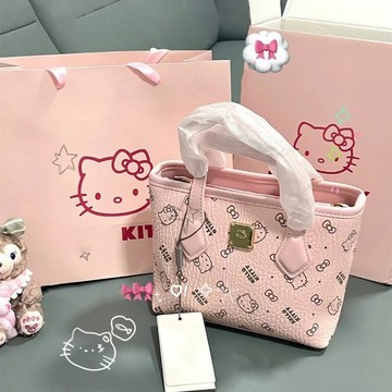 ✨臺灣出貨✨HelloKitty凱蒂貓菜籃子系列托特包2025新款手提包斜挎單肩包女