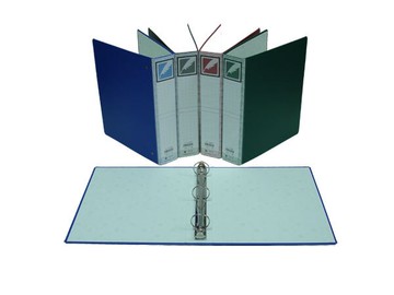 鼎盛 A4 1-1/2吋 三孔有耳圓型夾 12個入 / 箱 3015-R