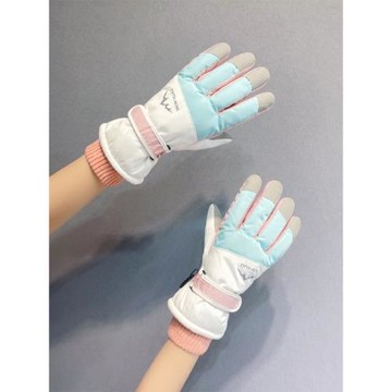 女電動車防水戶外冬天滑雪手套