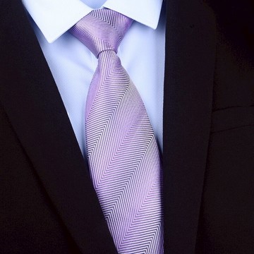 獵尚紫色領帶男正裝8cm商務上班面試職業手打領帶新郎結婚寬