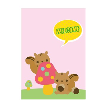 Urtale 動物打招呼門簾(現貨出清)