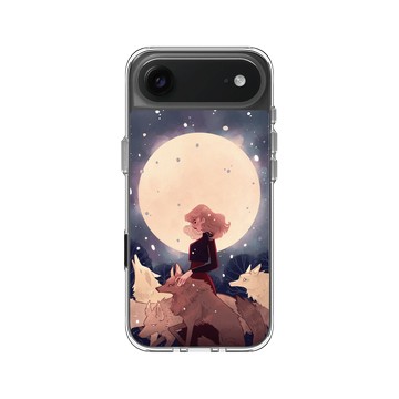 iPhone Air Clear Case（相機按鈕） 透明 - Ludmilacerafoce - The Moon Pack