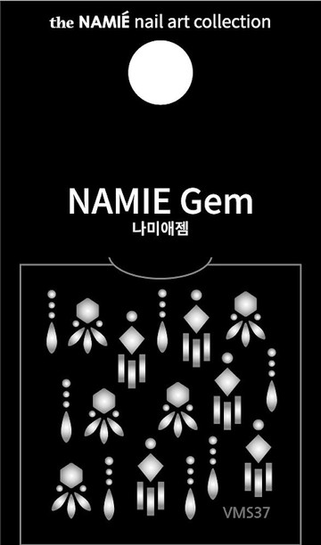 【專業用】NAMIE Gem 美甲裝飾藝術貼紙 Volume Metallic 37