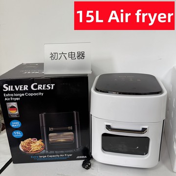 15L Airfryer跨境可視觸摸空氣炸鍋家用智能電炸鍋薯條機烤箱燒烤【北歐家居生活】