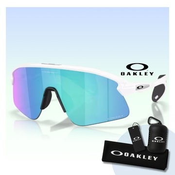 【Oakley】Stunt Devil 運動太陽眼鏡(OO9517-04 Prizm Sapphire 鏡片)
