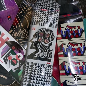 BOARDHEAD滑板板面 王匯豐專業雙翹動作板 8.0 8.125 8.25 8.375