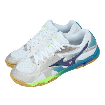 [ACS] Mizuno 美津濃 桌球鞋 Wave Medal HS 男鞋 女鞋 銀 早田希娜限定鞋款 膠底 81GA2677-77