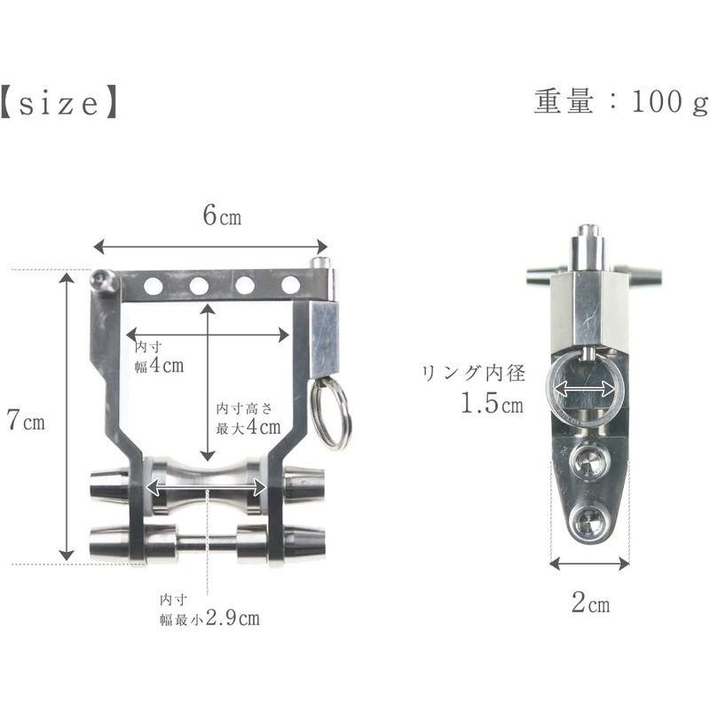 CHONMAGE FISHING ツインシャフト竿受け専用 ロック前受け 板バネ