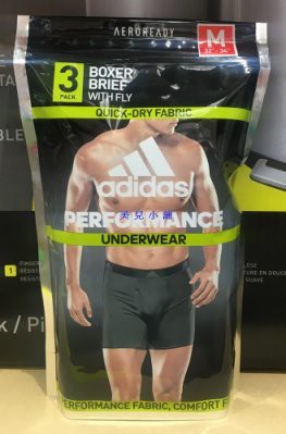 Adidas relaxed performance store boxer brief costco