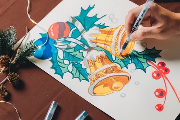 【聖誕禮物】丙烯馬克筆 72色 專業工坊 | 贈精美紅包袋