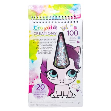 Crayola 繪兒樂 素描貼紙組  獨角獸  1套