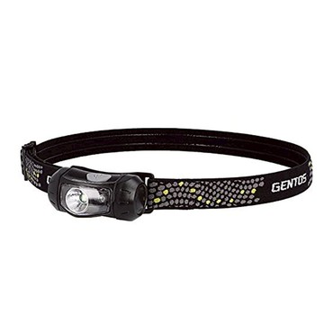 【Gentos】輕便頭燈 黑- 120流明 IP64