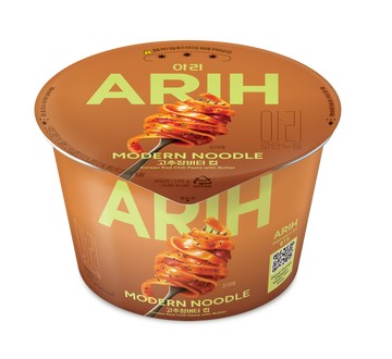 Paldo Arih Modern Noodle Korean Red Chili Paste With Butter Cup 125g