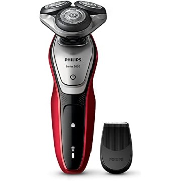 PHILIPS 【日本代購】飛利浦 電動刮鬍刀5000系列 S5214/06 - 紅