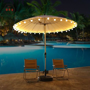 免運 工廠直銷 戶外遮陽傘 中柱傘 羅馬傘 香蕉傘 擺攤傘 庭院傘 戶外鋼絲室外太陽傘庭院休閑民宿花園陽臺折疊遮陽古風中式圓形傘店長推薦/特惠 工廠現貨出 特價出 全館折扣 售後保障 zm5319