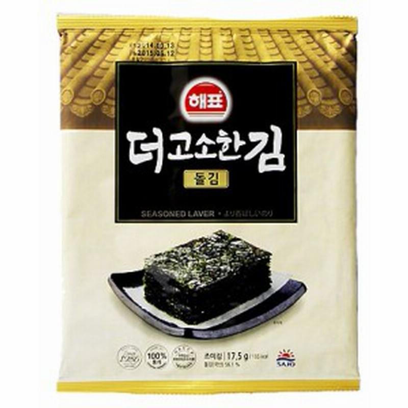 へピョ 金形のり 7枚 17 5ｇ 韓国食品市場 韓国食材 韓国料理 韓国のり 全形海苔 おかず おつまみ 韓国お土産 通販 Lineポイント最大get Lineショッピング