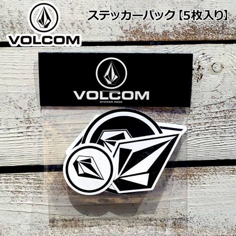 ボル スノーボード スケート 遂に発売 VOLCOM STICKER PACK ステッカー ストーン メール便配送 通販 LINEポイント最大GET  | LINEショッピング