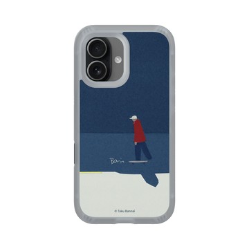 iPhone 17 AirX 流變灰 - Taku Bannai 坂内拓 - Blue shadow｜藍影滑板少年