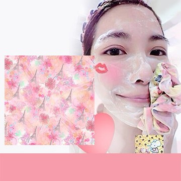 現貨 Pikka Pikka  A19 巴黎鐵塔 林鴒推薦 日本製 臉部毛孔潔淨布 洗臉布 花猴分享 熱賣中!
