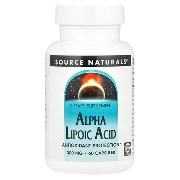Source Naturals, α-硫辛酸膠囊，300毫克，60粒