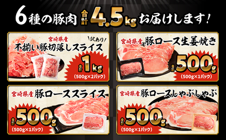 国産豚肉バラエティセット4.5kg 