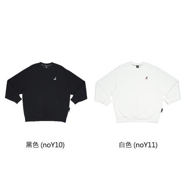 KANGOL 長袖上衣 大學T 袋鼠毛帽印花 中性款 65551014