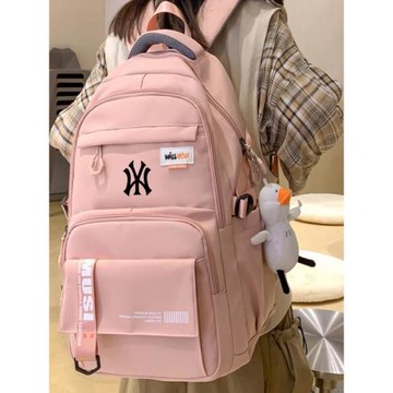 初中生減負書包女生雙肩包新款男孩背包高中生學生大容量包包潮