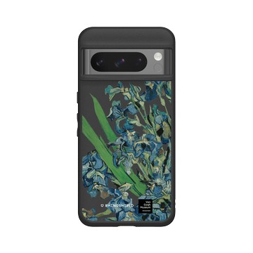 Pixel 8 Pro SolidSuit 黑 - Van Gogh Museum - 鳶尾花 - 透明