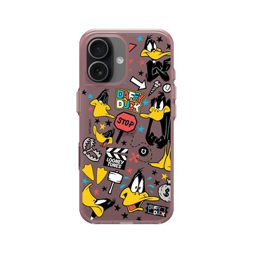 iPhone 17 Clear (相機按鈕) 晶醺玫 - 樂一通 Looney Tunes - 搗蛋系列-太菲鴨