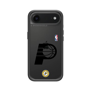 iPhone Air Mod NX -邊框背蓋組合 (相機按鈕) 黑 - NBA - B&W-印第安納溜馬 Indiana Pacers B&W